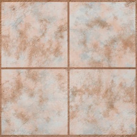 ACHIM IMPORTING CO Achim Portfolio Self Adhesive Vinyl Floor Tile 12in x 12in, Rustic Clay Square, 9 Pack VFT960POVR